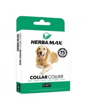 Herba Max Dog Collar, 75cm - pretparazītu kaklasiksna suņiem