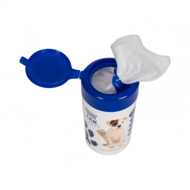 Show Tech Ear Wipes, 60gb – mitrās salvetes ausu tīrīšanai