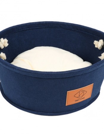  D&D Felt Barrel Blue, M - filca gultiņa