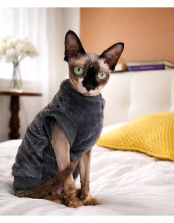 Жилетка для котиков ( grey )