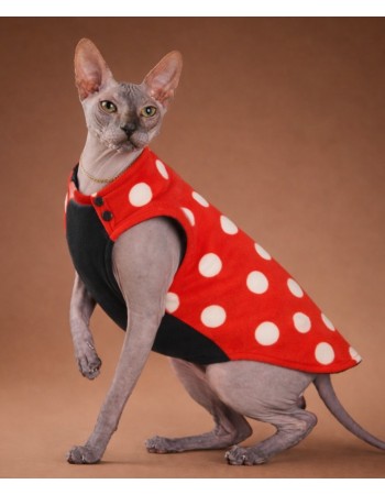 Жилетка для котиков ( peas )