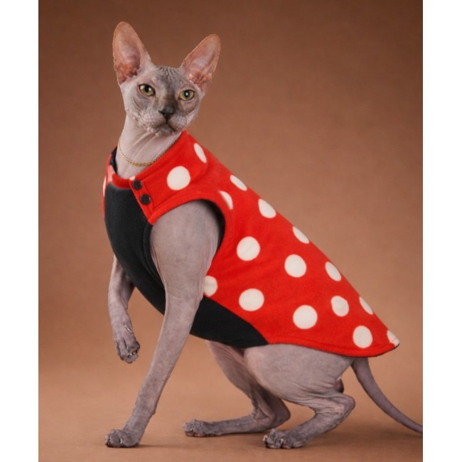 Жилетка для котиков ( peas )