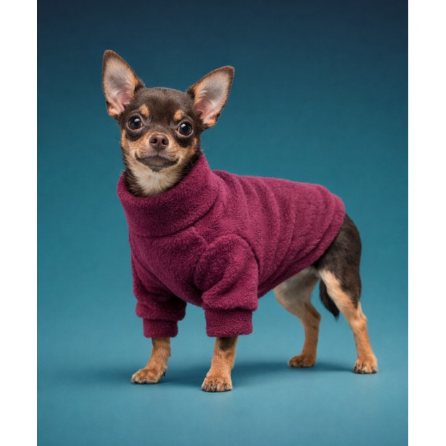 Джемпер для собачки (вordeaux)