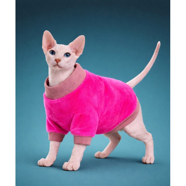 Джемпер для котов ( fuchsia )