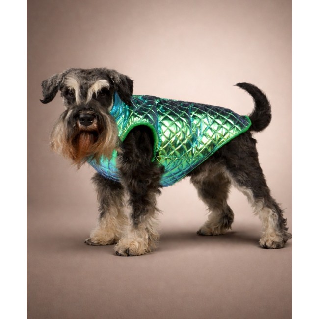 Тёплая попона для собачки (brilliant)