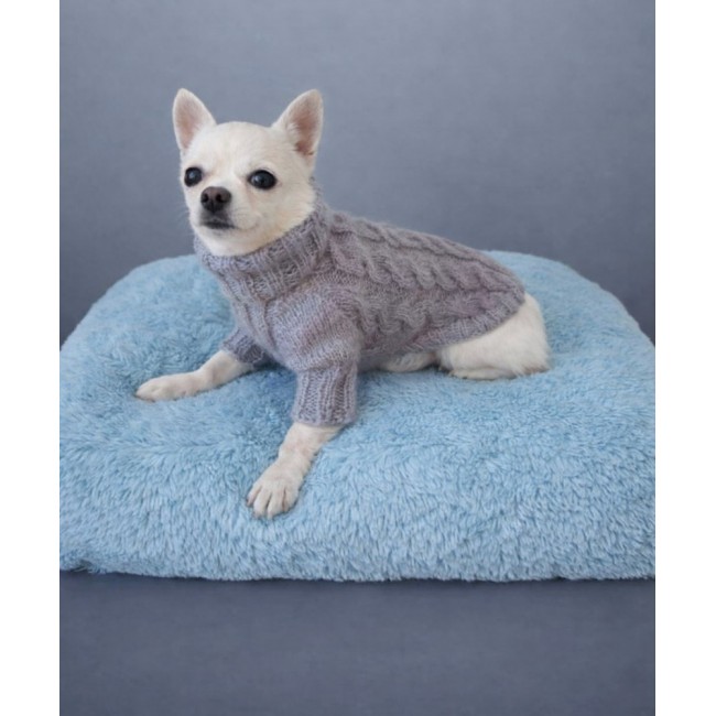 Подстилка - подушка (голубая)