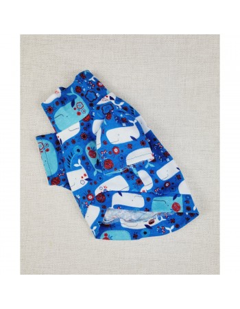 Футболка для собаки ( whale )