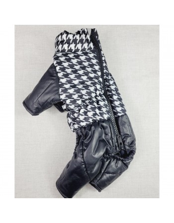 Siltas ziemas kombinezons (Pied-de-poule)