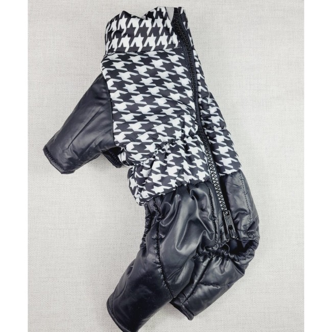 Тёплый , зимний комбинезон (Pied-de-poule)