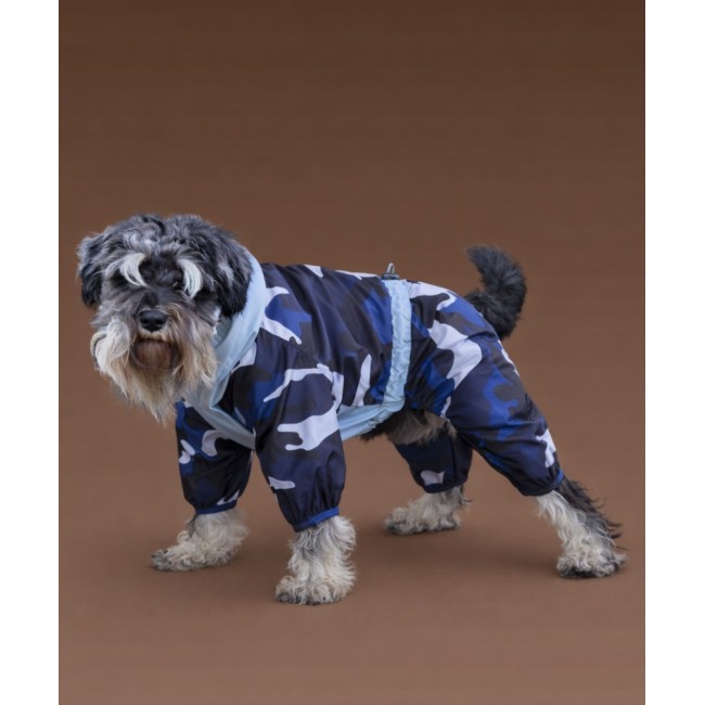 Комбинезон для вашей собачки  (blue military)