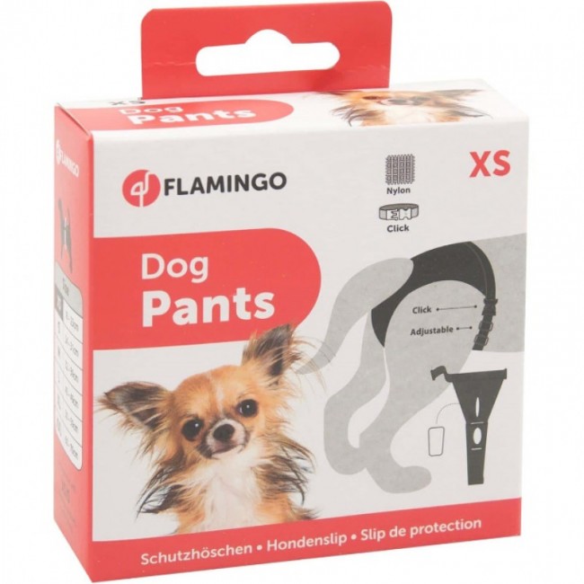 Flamingo Dog Pants XS, 18-23cm - трусы для сук