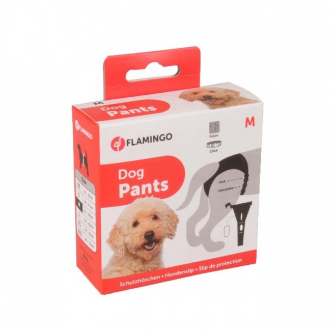 Flamingo Dog Pants M, 32-39cm