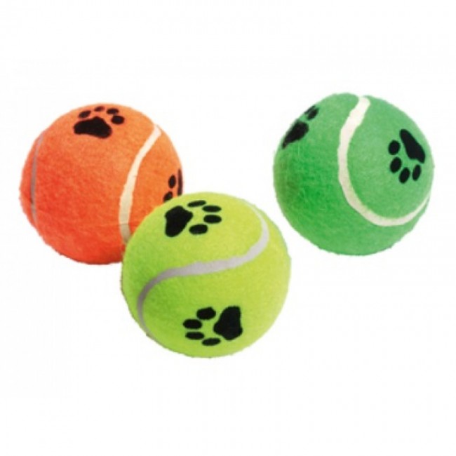 Flamingo Tennis Balls, 3gab - pīkstošas tenisa bumbas