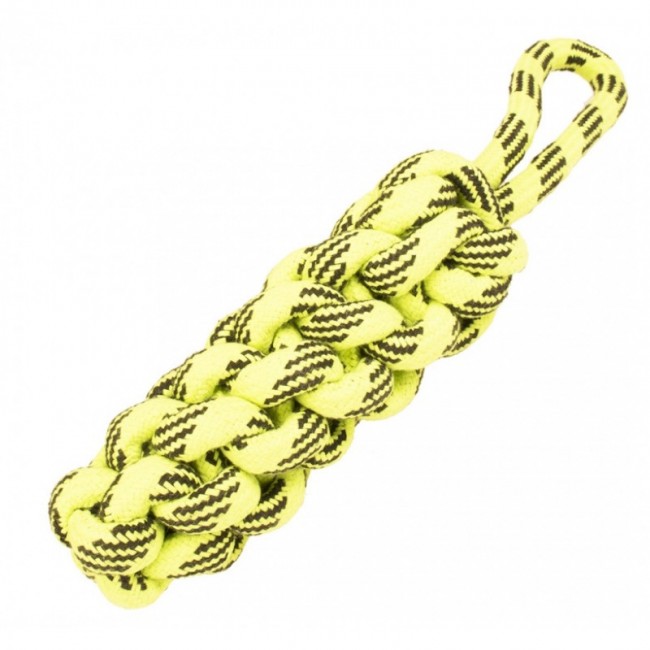  Duvo Plus Scooby rope stick with loop, 33*6cm - kokvilnas striķa rotaļlieta