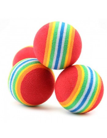 Soft rainbow ball, 4gb - putu gumijas varaviksnes bumbiņas