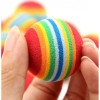 Soft rainbow ball, 4gb - putu gumijas varaviksnes bumbiņas