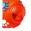  Duvo Plus Vinil Treat Ball Paws, 7,5cm  (red)