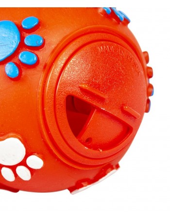  Duvo Plus Vinil Treat Ball Paws, 7,5cm  (red)