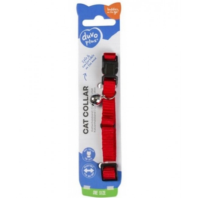 Duvo Plus Cat Collar Classic (red) - kaklasiksna kaķiem