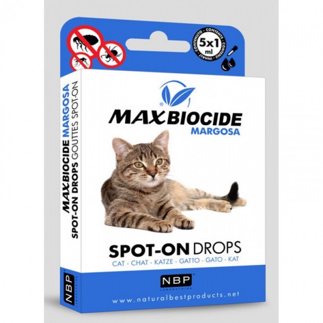 MAX BIOCIDE Margosa Cat Spot-On