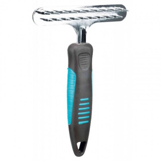 Trixie Metal Groomer Coarse, 15cm - грабли с редкими зубьями разной длины