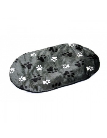 Duvo Plus Cushion oval paw print, 44cm - плюшевая подушка