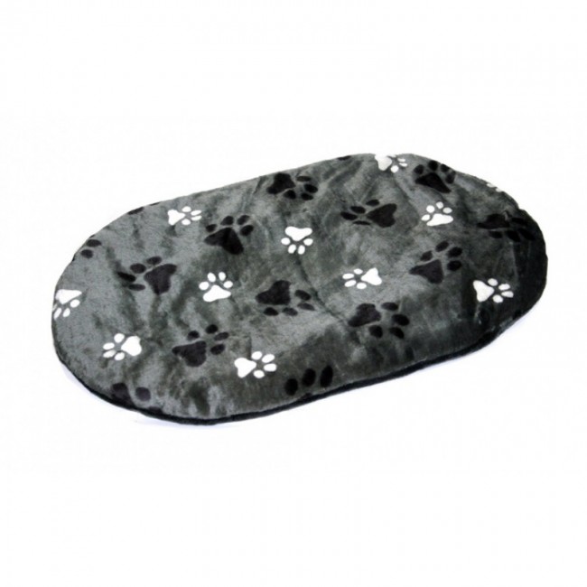 Duvo Plus Cushion oval paw print, 44cm - plīša spilvens